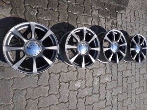 4 Cerchi in lega originali 16" Abarth